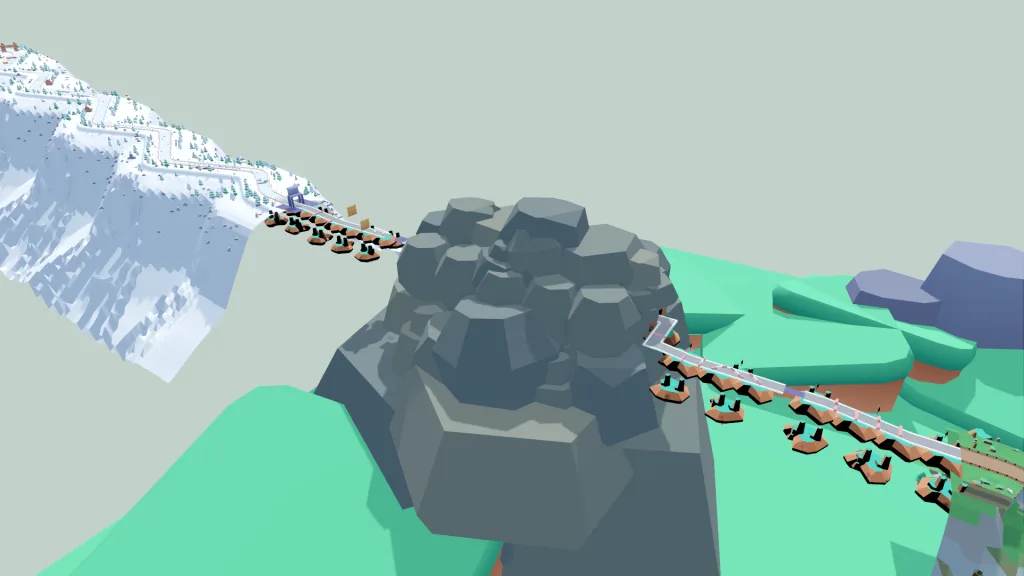 The rocky pass