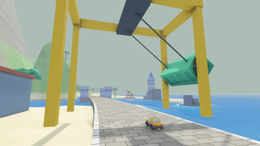 3. The harbour crane